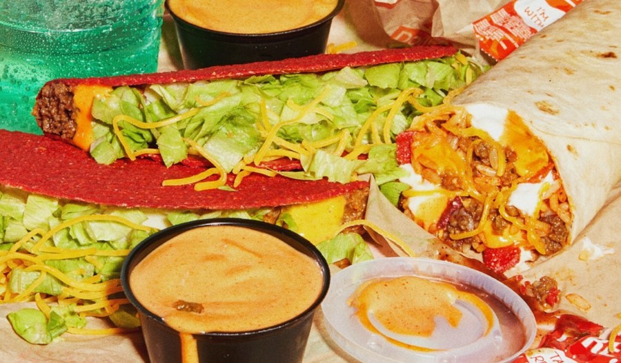 Taco Bell Volcano Menu