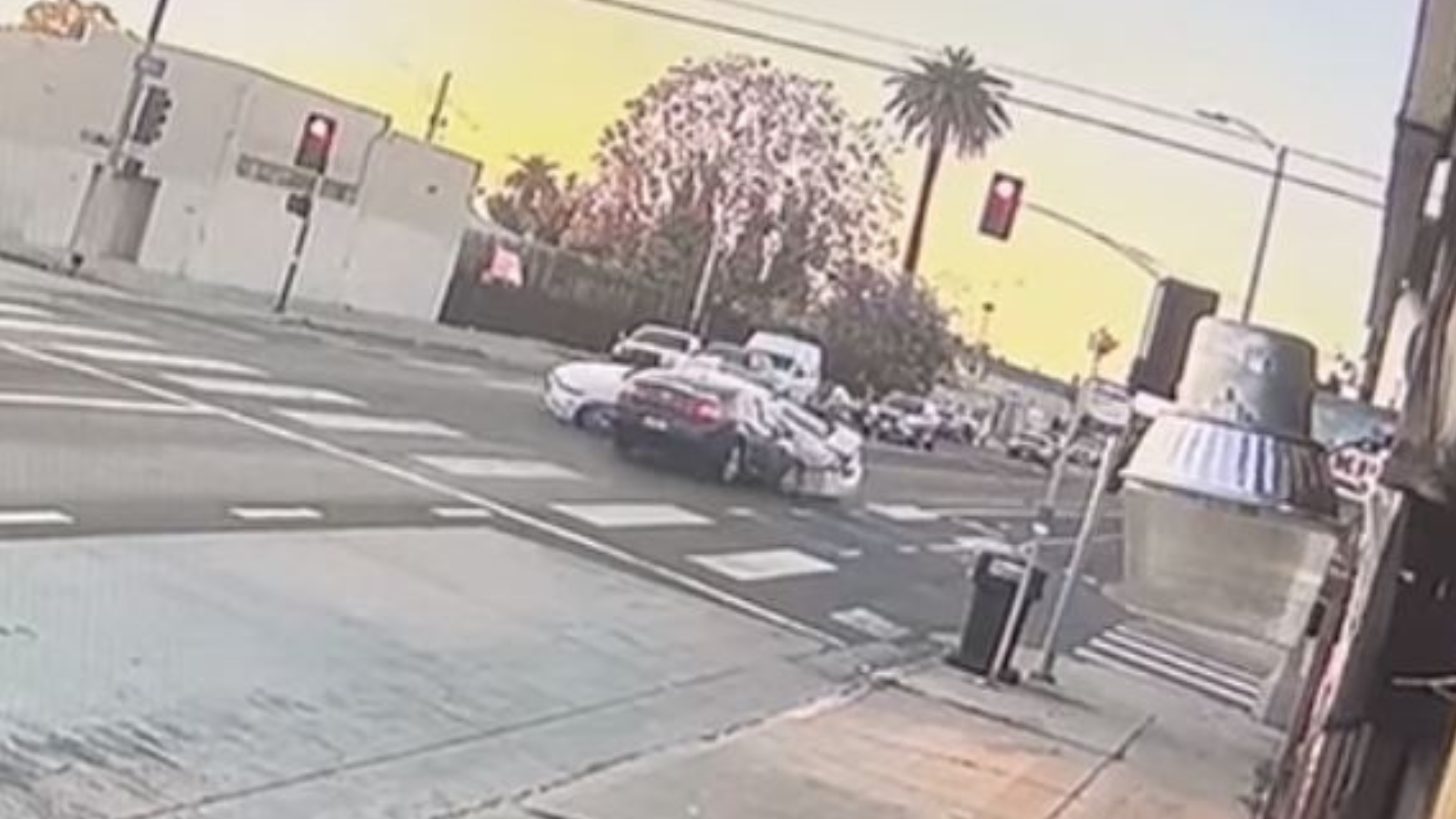 A violent hit-and-run crash in South Los Angeles left a 5-year-old girl dead and a 17-year-old girl in critical condition on June 20, 2023. (Los Angeles Police Department)