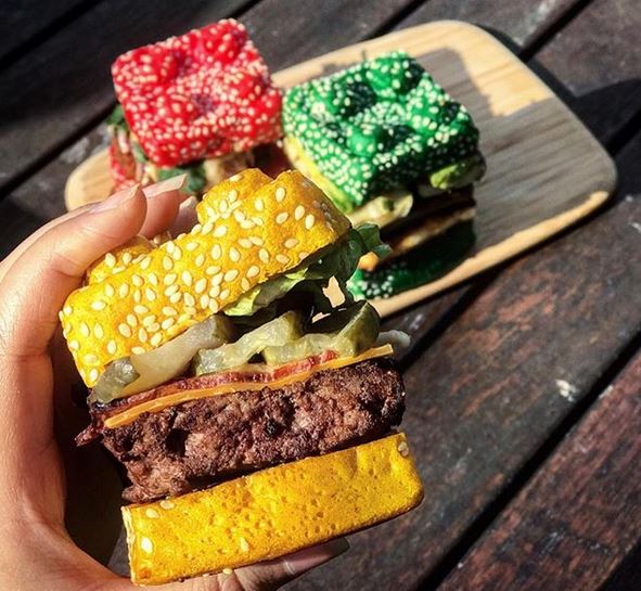 Lego-inspired Burger