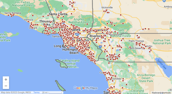 Group home map