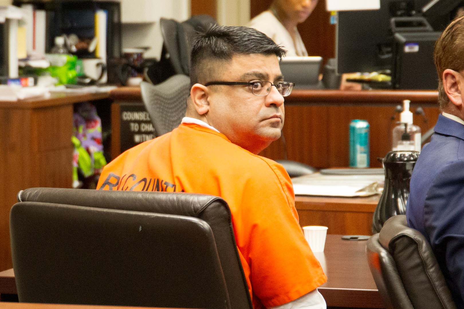 Anurag Chandra, 45, was sentenced to life in prison without the possibility of parole on July 14, 2023 for killing three teenage boys after they played a doorbell-ringing prank on him in 2020. (Riverside County District Attorney’s Office)