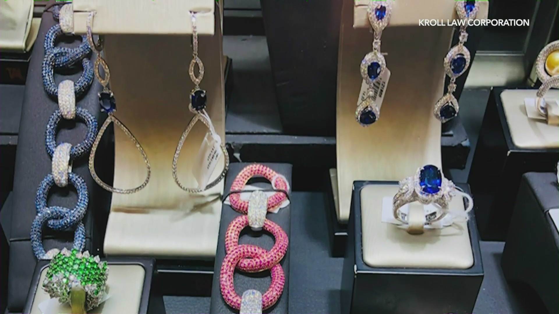 An estimated $150 million worth of jewelry and luxury watches was stolen while Brinks truck security guards were at a rest stop in Lebec in July 2022. (Kroll Law Corporation)