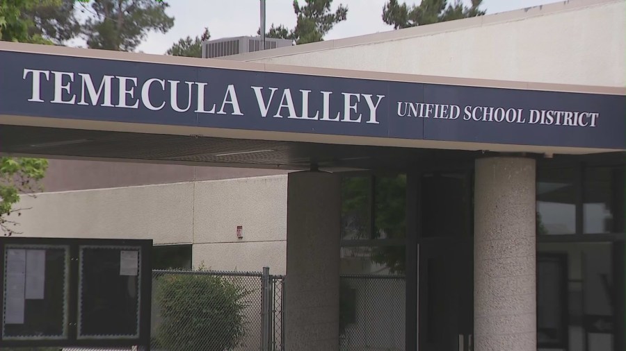 Temecula Valley Unified School District. (KTLA)