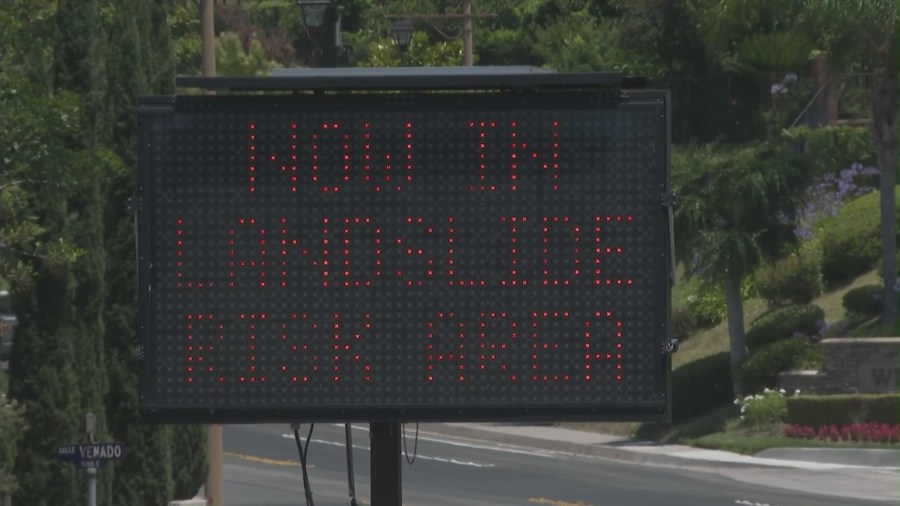 Anaheim Hills landslide concerns