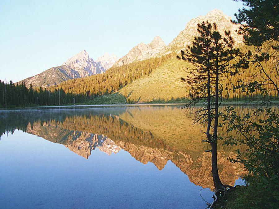 String Lake in Grand Teton National Park, Wyoming. (AP)