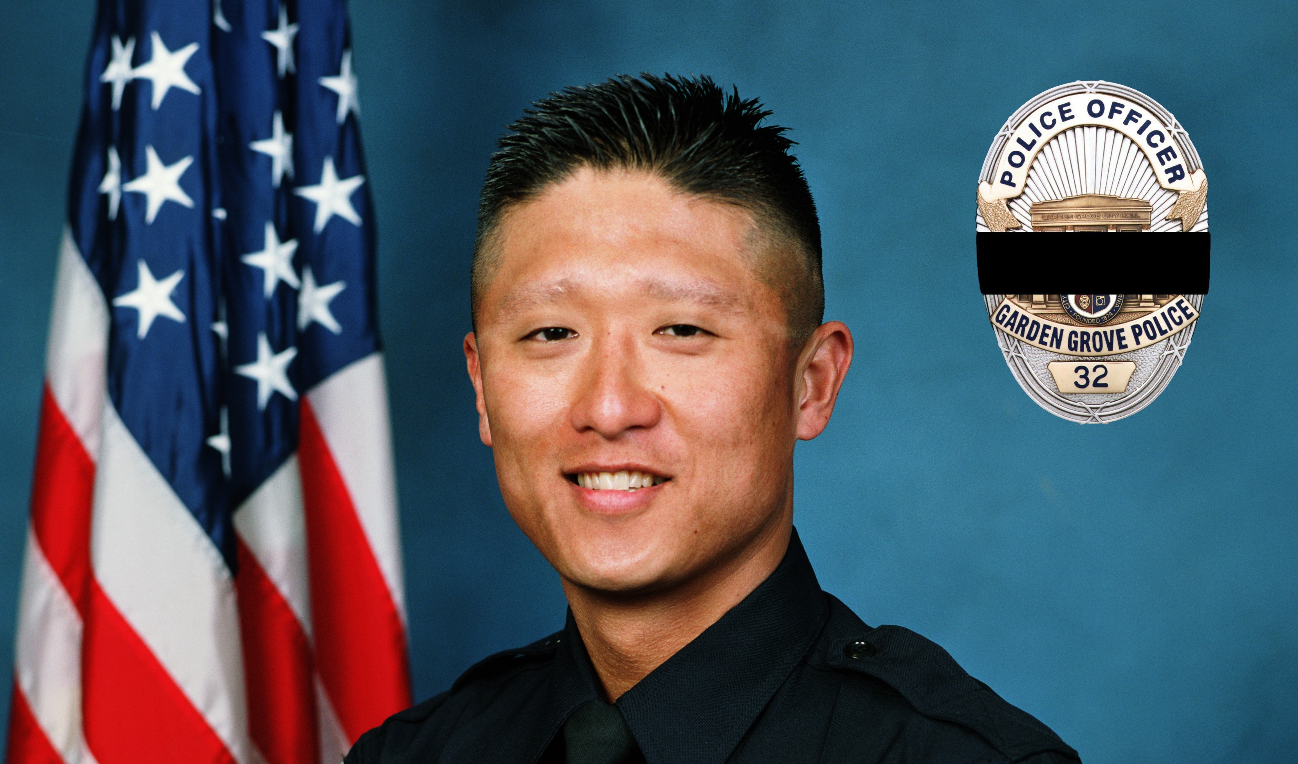 Cpl. Han Cho is shown in a photo provided by the Garden Grove Police Department on Aug. 8, 2023.