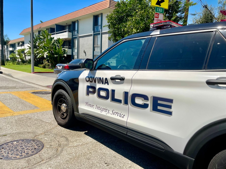 Covina Police Department squad car