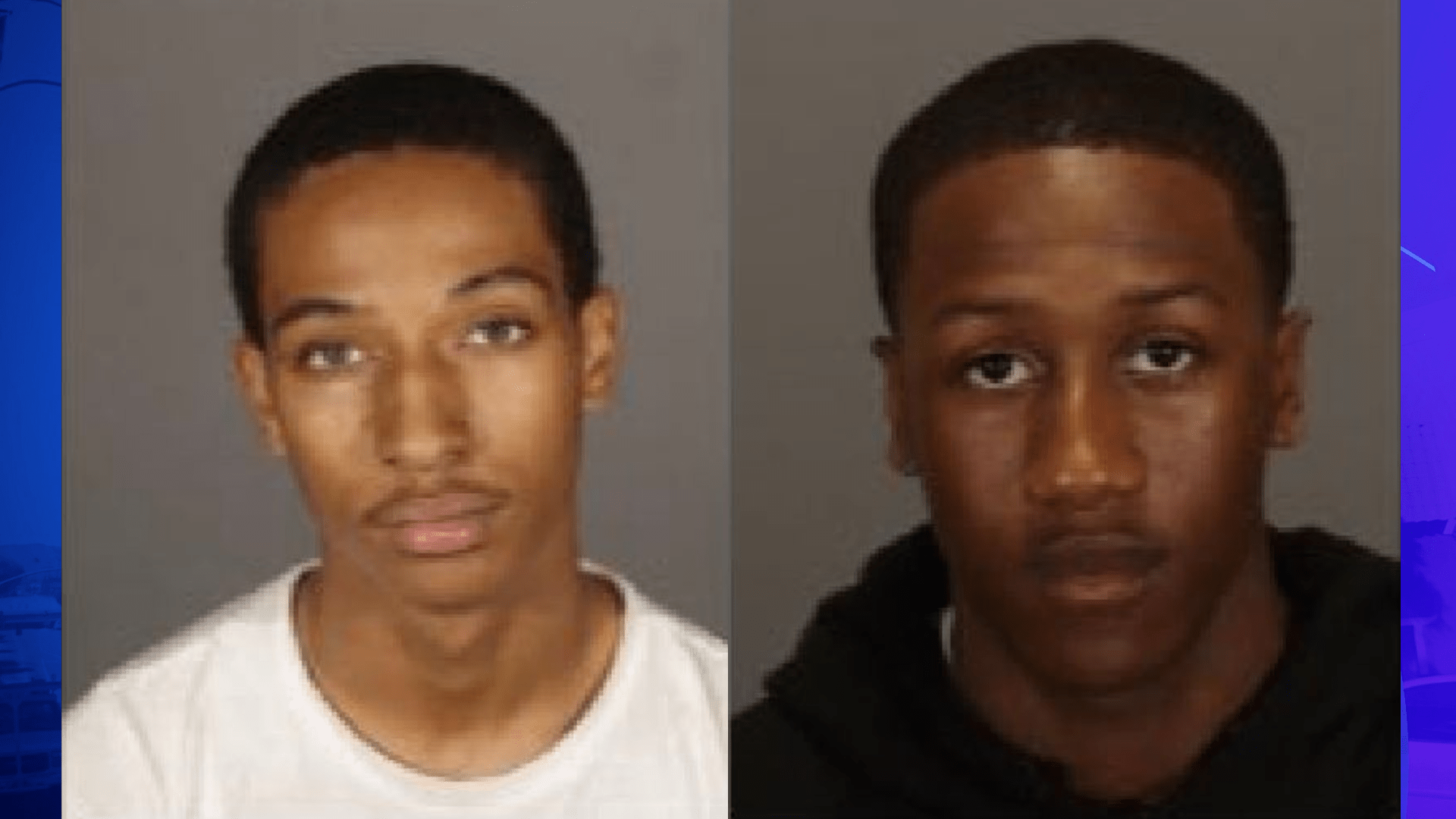 Markhi Toles and Joshua Charles, both 18 years old, in a photo from the El Segundo Police Department.