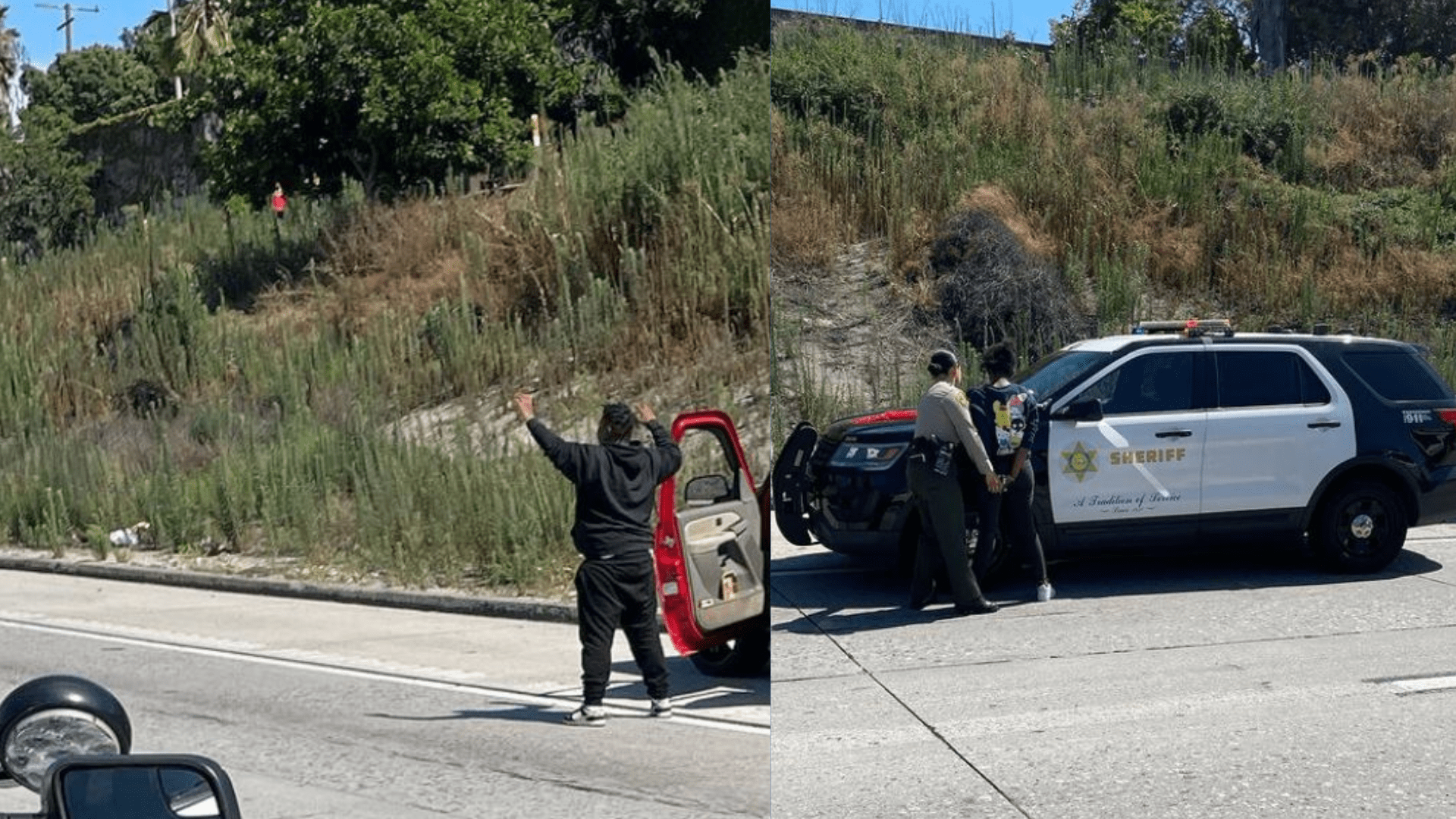 A group of thieves who were caught on camera robbing a Nike store in East Los Angeles were arrested on August 17, 2023. (California Highway Patrol)