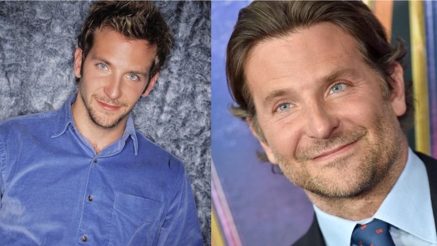 Bradley Cooper then and now