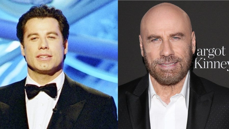 John Travolta then and now 