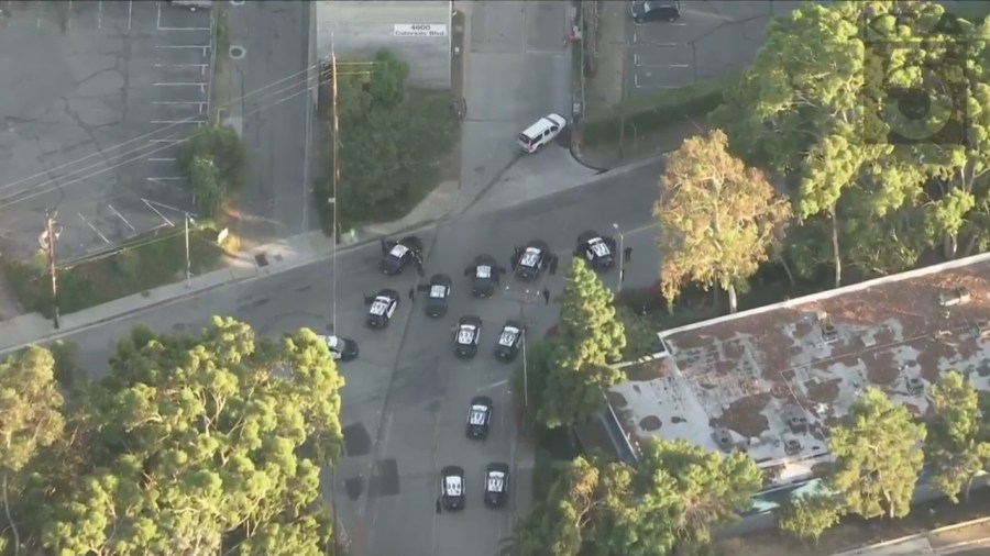 Pursuit standoff in L.A.