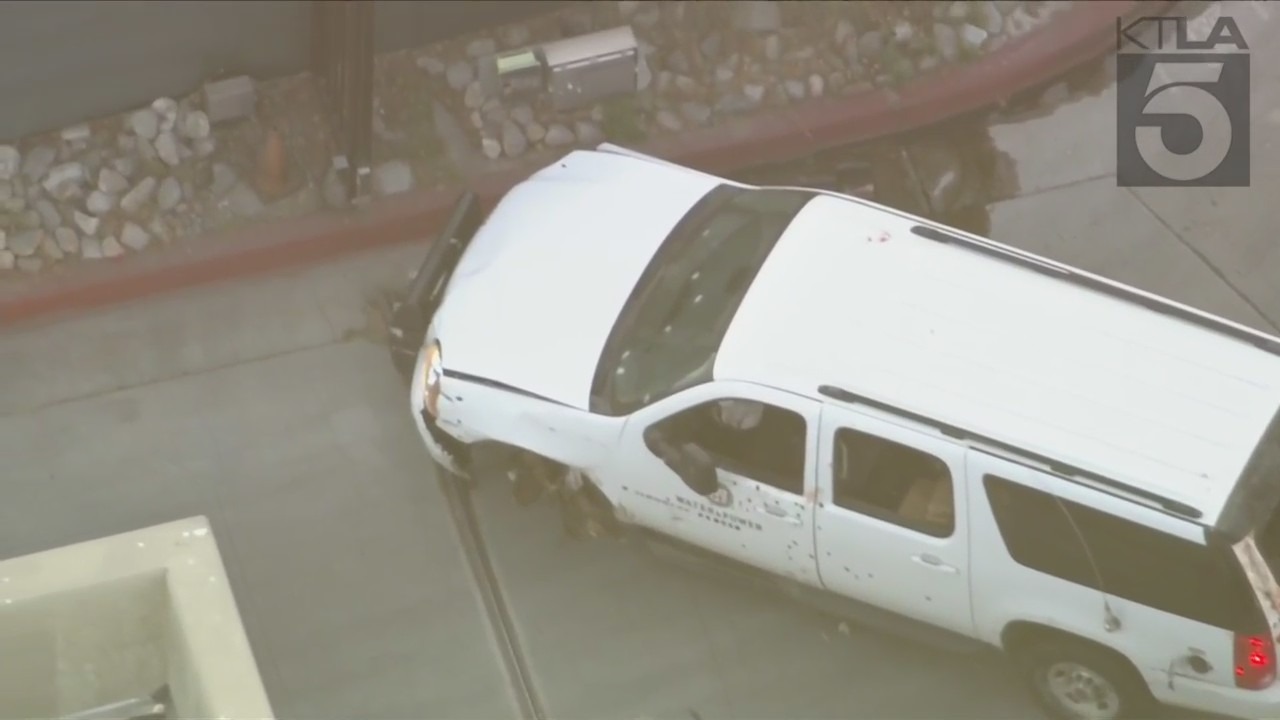 Pursuit standoff in L.A.