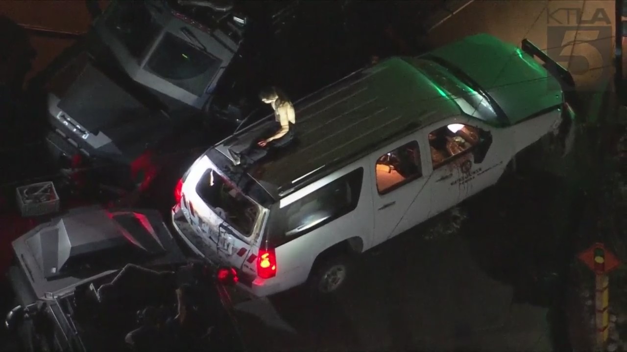 Pursuit standoff in L.A.