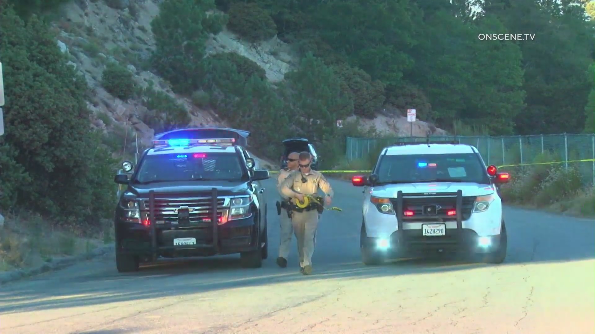 Authorities are investigating after a store owner was allegedly shot and killed for hanging a Pride flag outside her shop in Cedar Glen on August 18, 2023. (OnScene.TV)