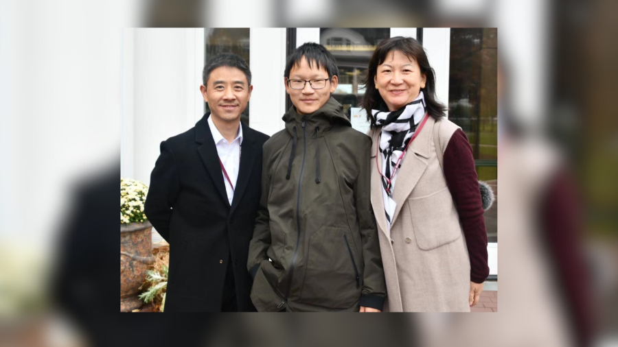 Bing Wang, Wenxuan Wang, and Xiaomei Wang are shown in this undated photo provided by Bing Wang_Wenxuan Wang_Xiaomei Wang