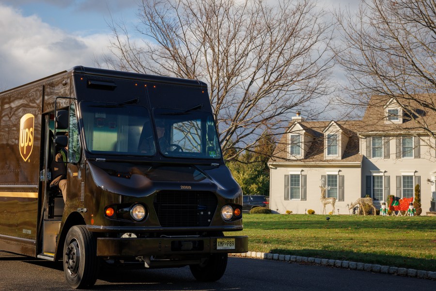 UPS delivery truck. (United Parcel Service)