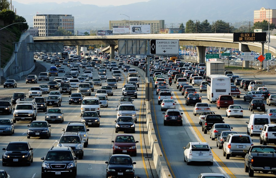 L.A. Freeway Traffic