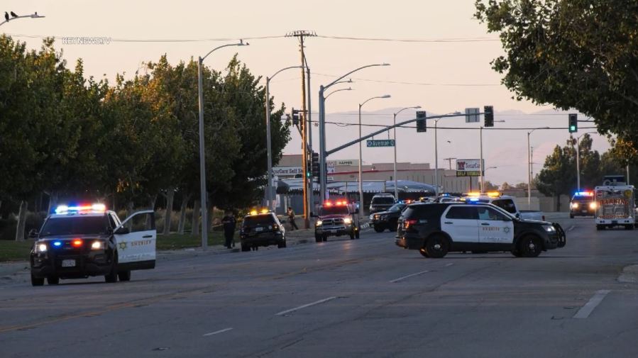 A Los Angeles County Sheriff’s deputy was killed in an ambush shooting in Palmdale on Sept. 16, 2023. (Key News)