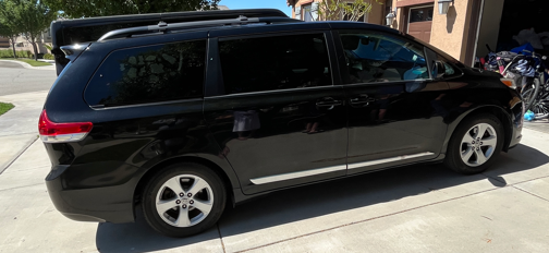 A vehicle apparently used by Christopher Dale Heath is seen in a photo provided by the San Bernardino County Sheriff's Department. 