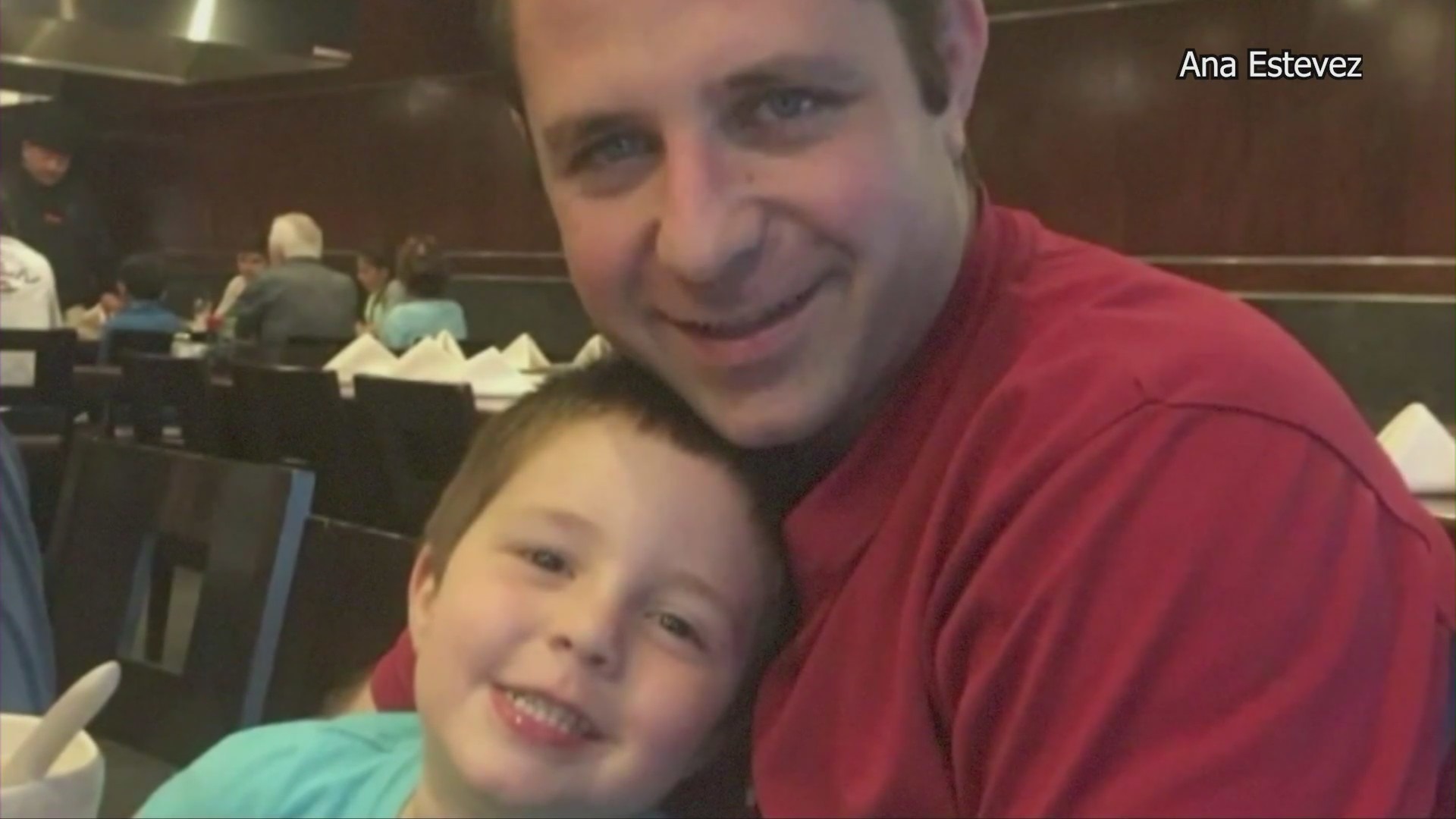 Aramazd Andressian, Jr., a 5-year-old boy known as “Piqui,” pictured with his father in a family photo.