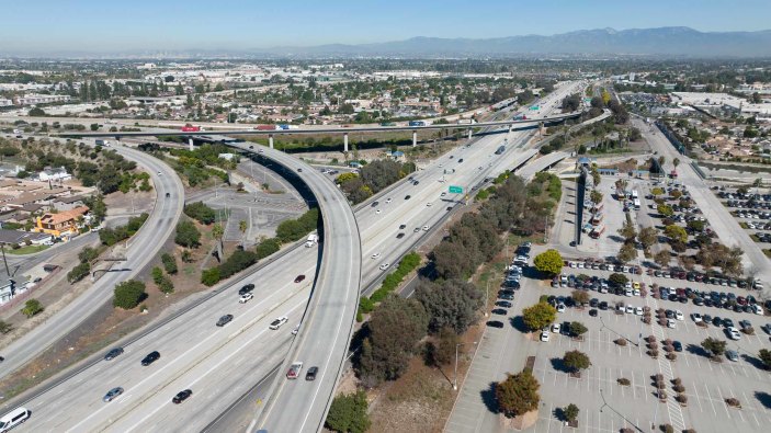 The "Super 605 Kick-Off Ceremony" was held on Oct. 4, 2023 to anounce a $298 million 605 Freeway rehabilitation project. (Caltrans)