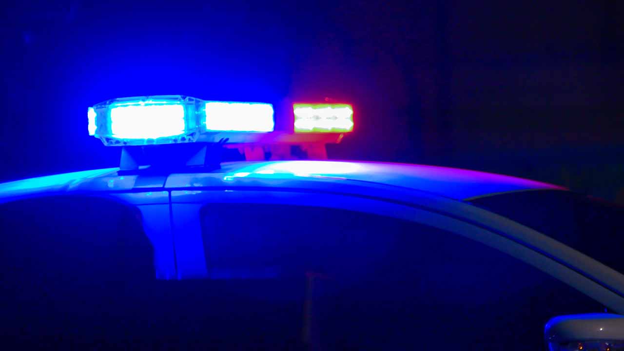 Sirens on top of a patrol vehicle are seen in this file image.