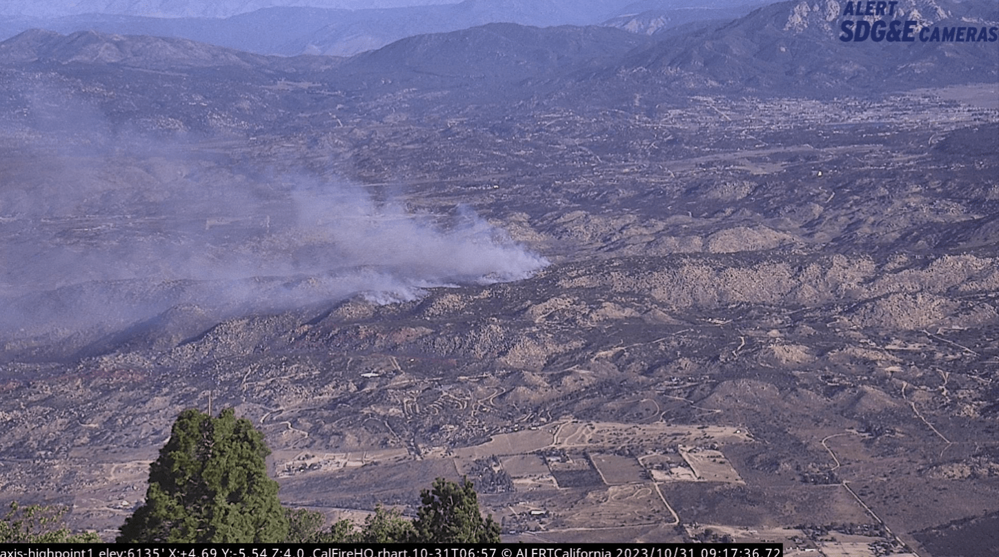 Wildfire torches structures in Riverside County; thousands evacuated