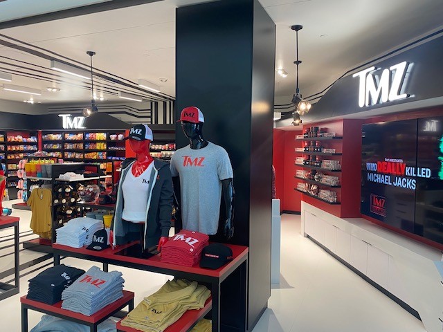 TMZ shop at Los Angeles International Airport. (LAX)