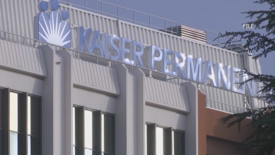 Kaiser Permanente hospital building. (KTLA)