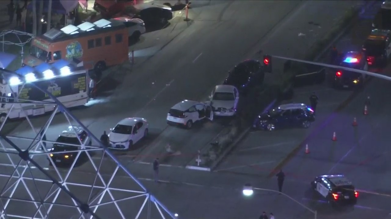 Woman killed after man drives into cars, pedestrians in Long Beach