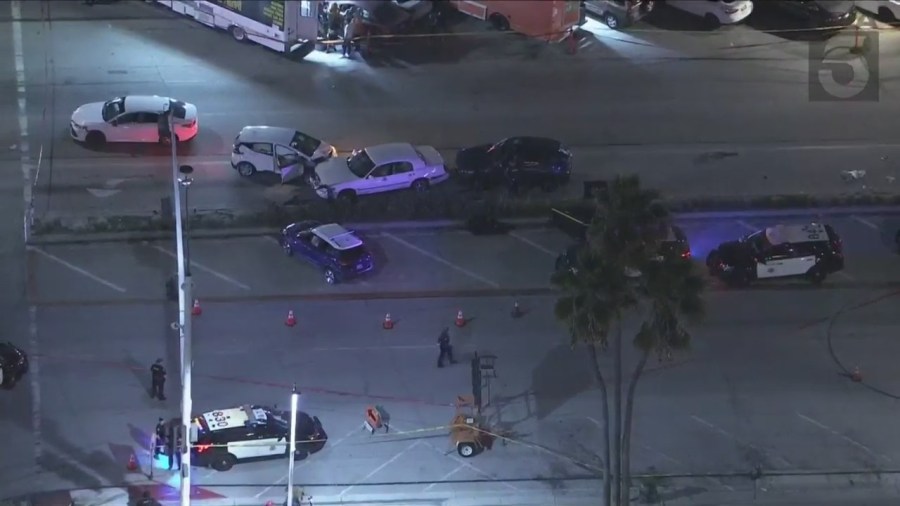 Woman killed after man drives into cars, pedestrians in Long Beach