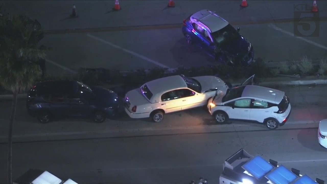 Woman killed after man drives into cars, pedestrians in Long Beach