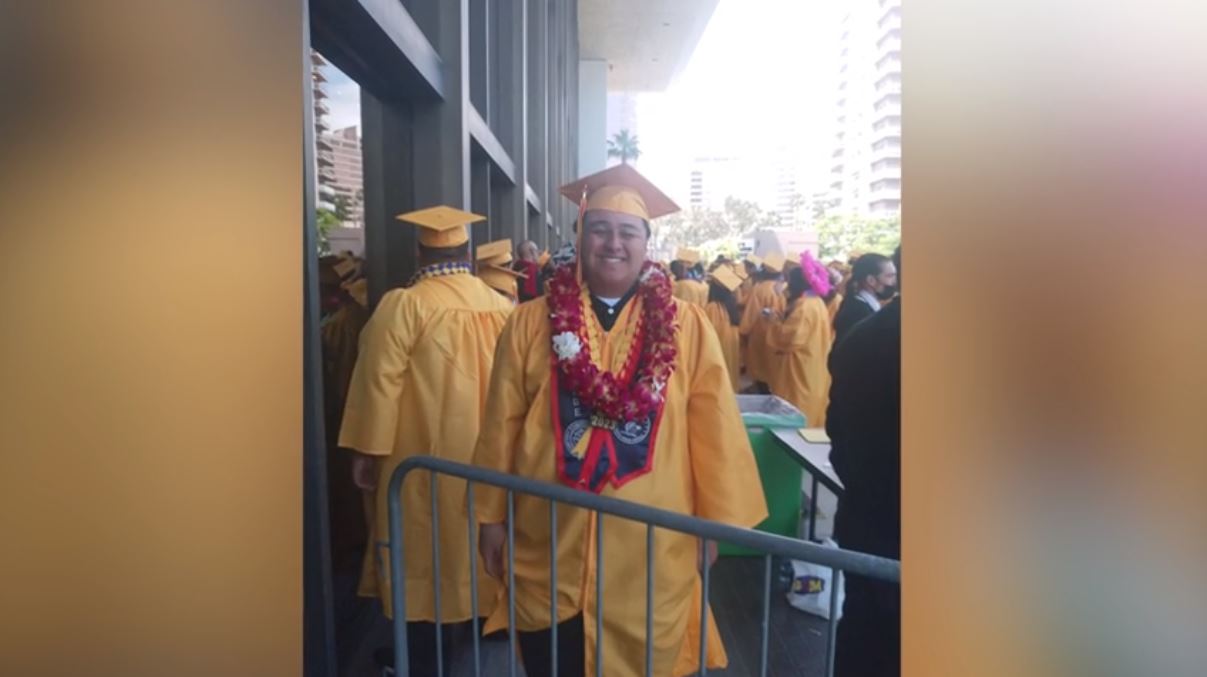 Joseph Isaiah Saldana, 17, in a family photo.