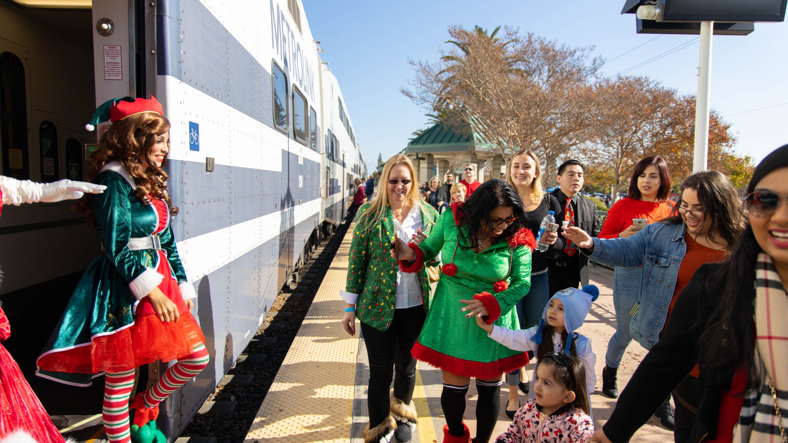 Metrolink’s Holiday Express Train