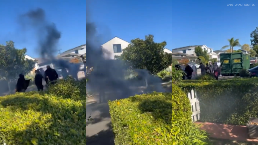 Smoke bombs apparently detonated outside AIPAC President’s Brentwood home