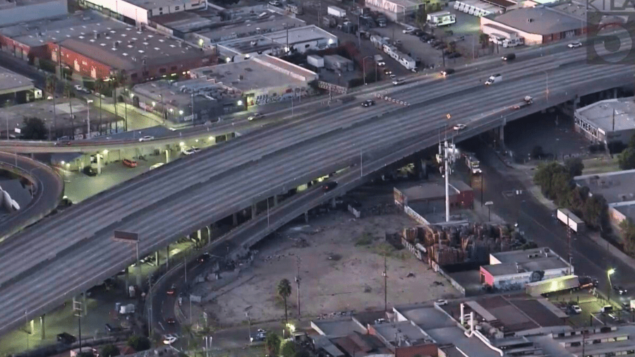 10 Freeway closed on Nov. 13, 2023.