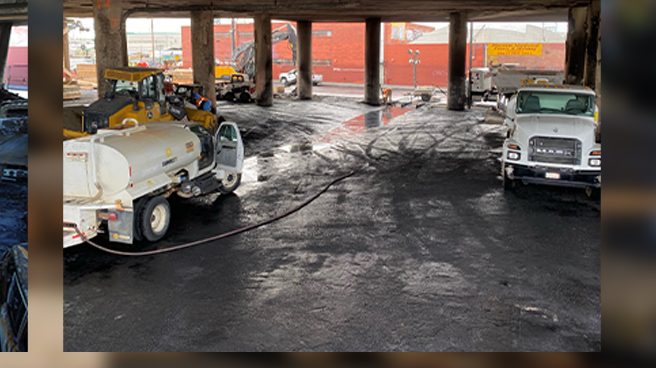 Photos shared from Gov. Gavin Newsom's Office show the cleanup progress made beneath the 10 Freeway, which was heavily damaged in a fire on Nov. 11, 2023.