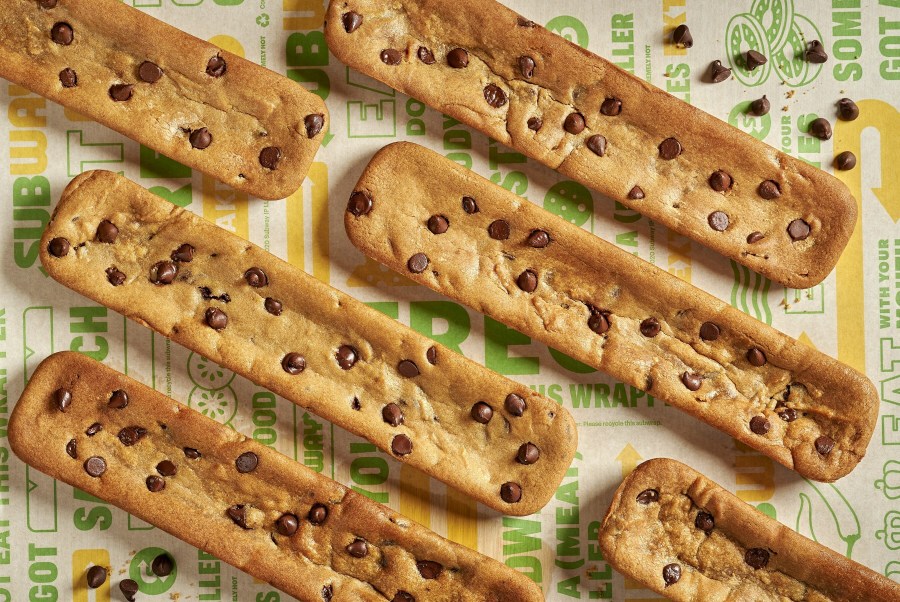 Subway foorlong cookies