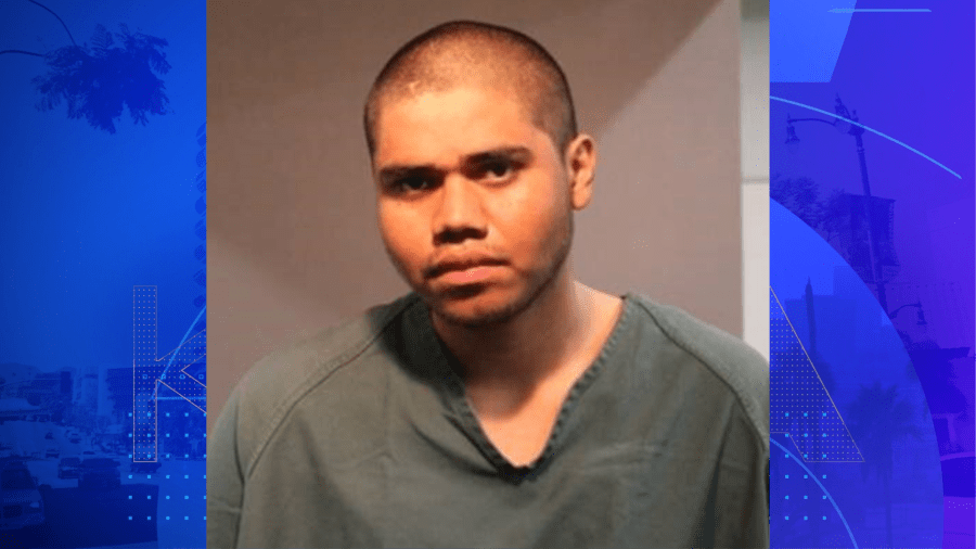 Kevin Ivan Herrera, 23, was found guilty of stabbing a man to death in Santa Ana on Jan. 6, 2022. (Santa Ana Police Department)