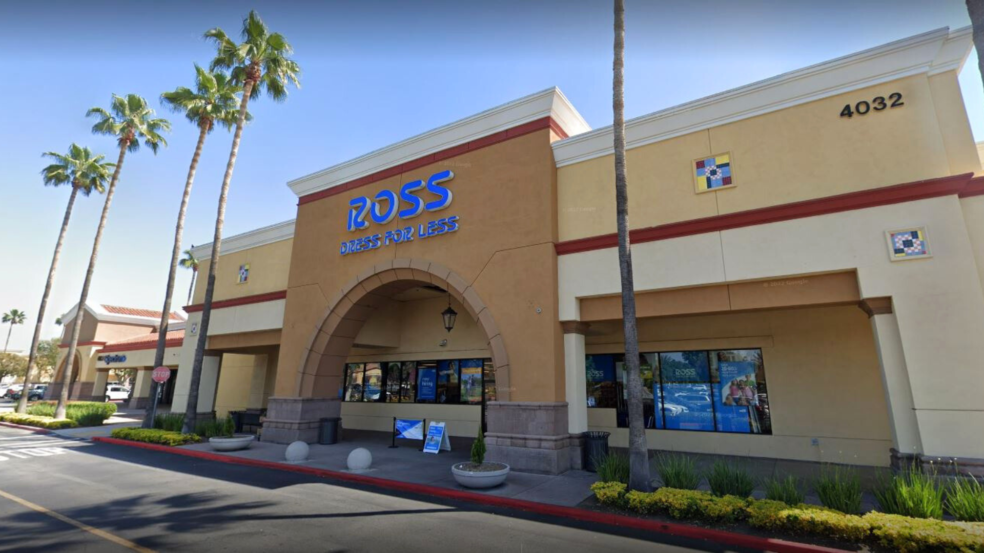 A Ross Dress for Less retail store in Southern California. (Google Earth)