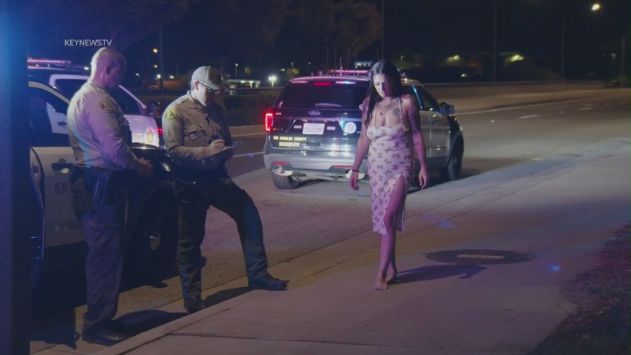 Video: Car plows into group of people in front of bar in Santa Clarita