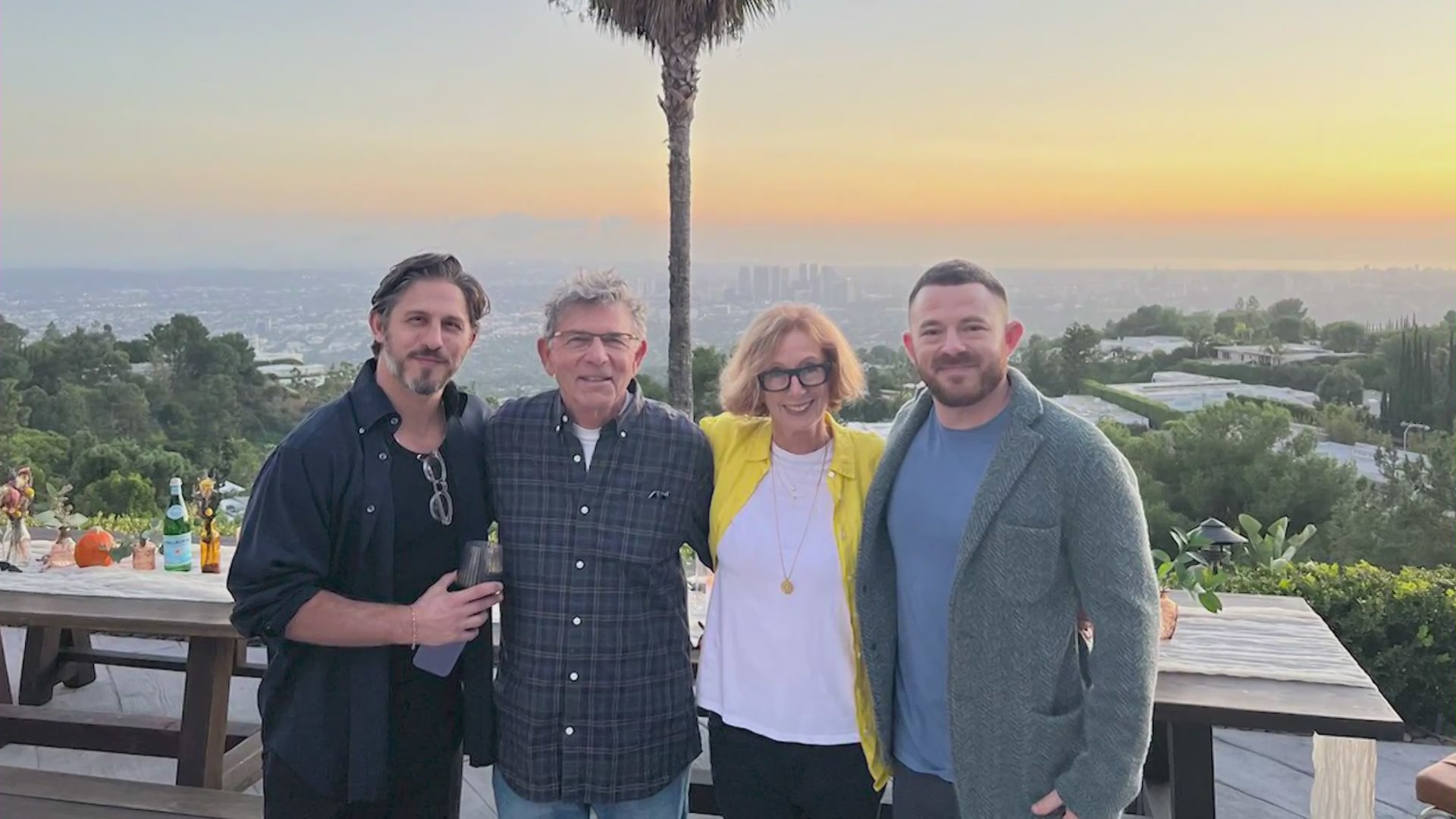 Michael Latt and his family in a personal photo.