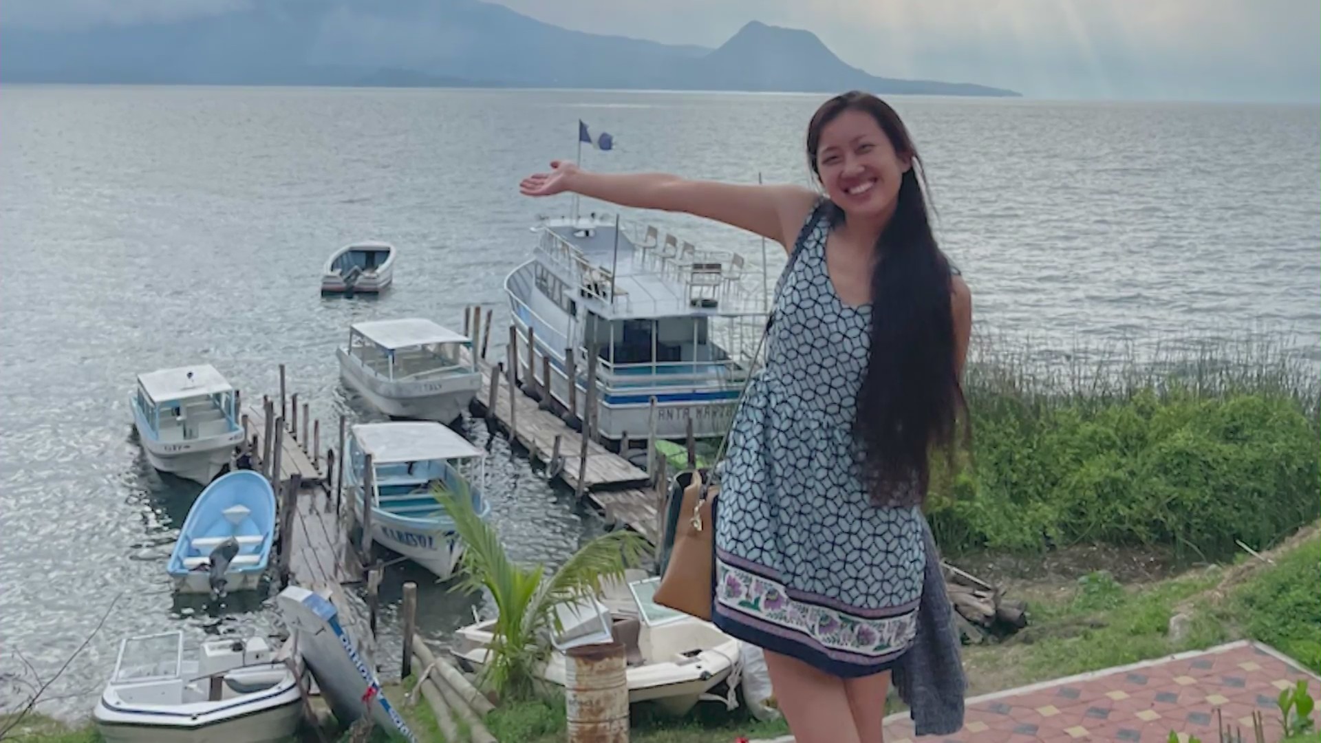 Loved ones are searching for Nancy Ng, 29, a Monterey Park woman who disappeared on Oct. 19, 2023 while at a yoga retreat in Lake Atitlán, Guatemala. (Ng Family)