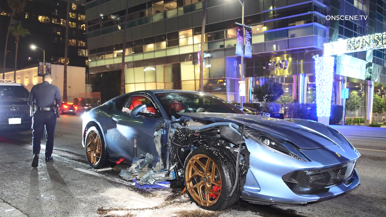 Reports: Michael B. Jordan’s Ferrari involved in crash in Hollywood