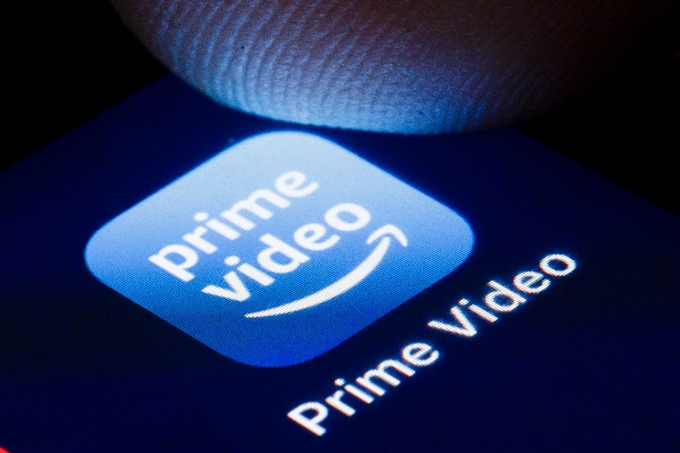 An Amazon Prime Video logo is seen in this file image.