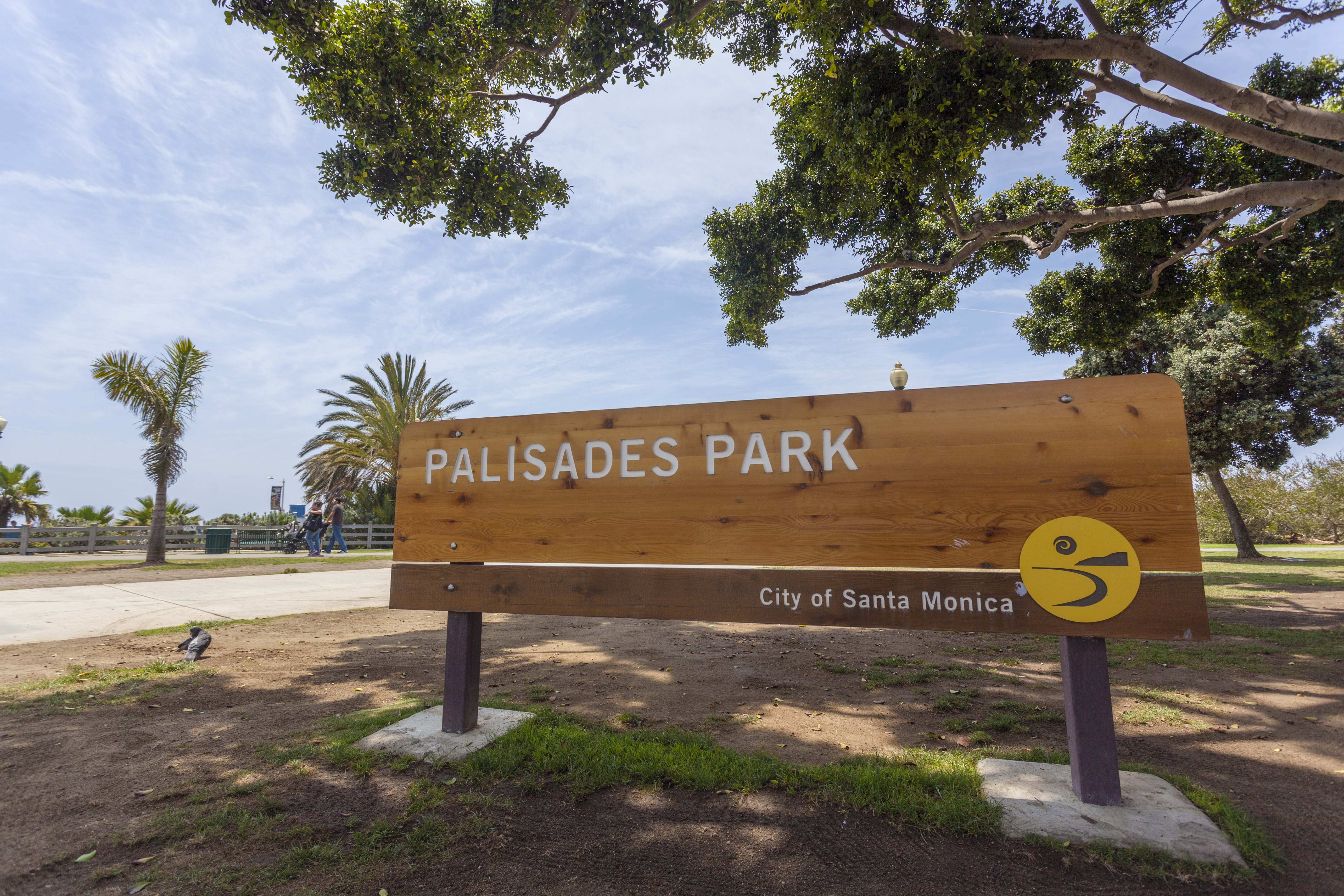 Palisades Park in Santa Monica, California. (Getty Images)