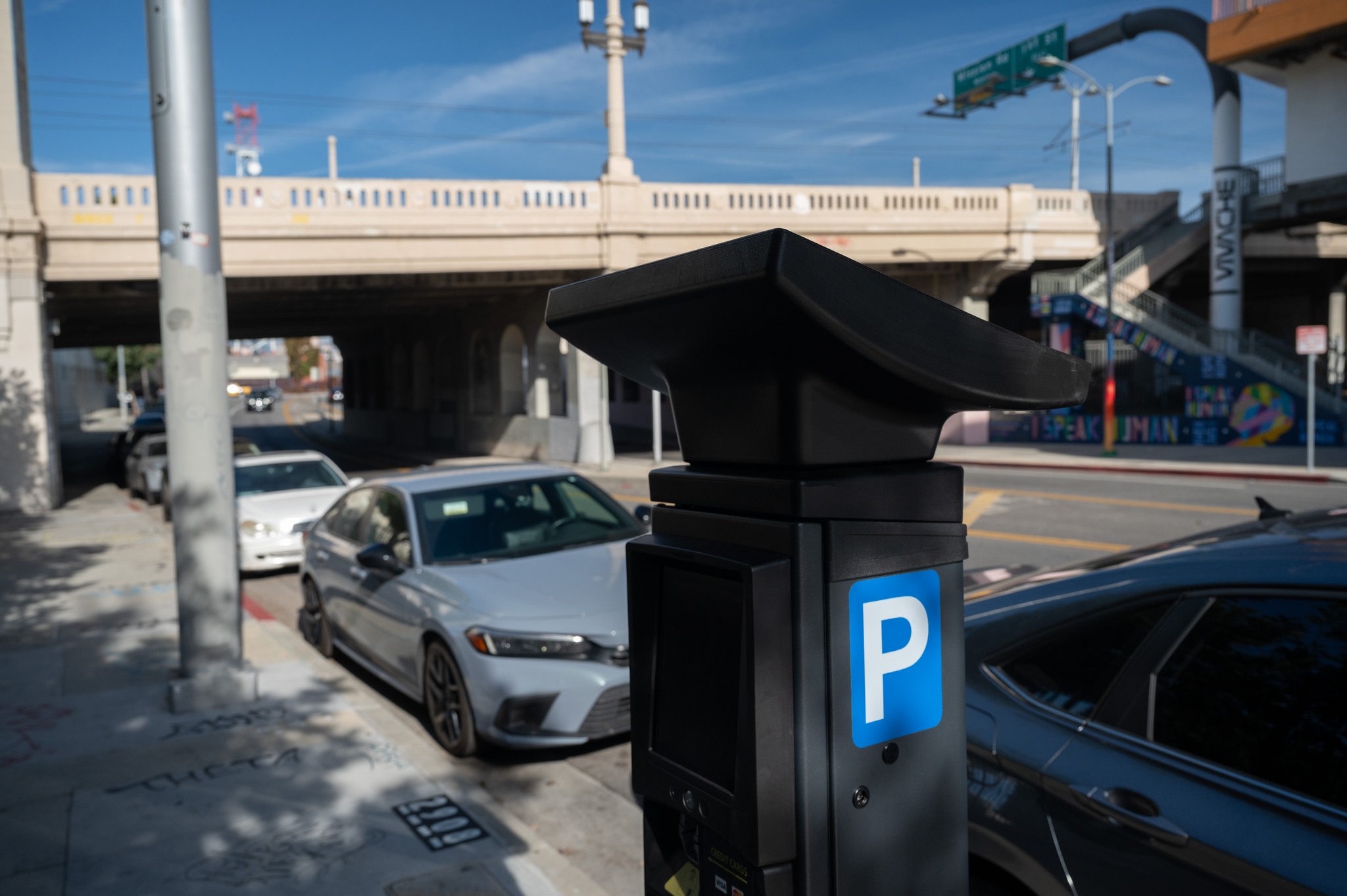 Arts District parking kiosk