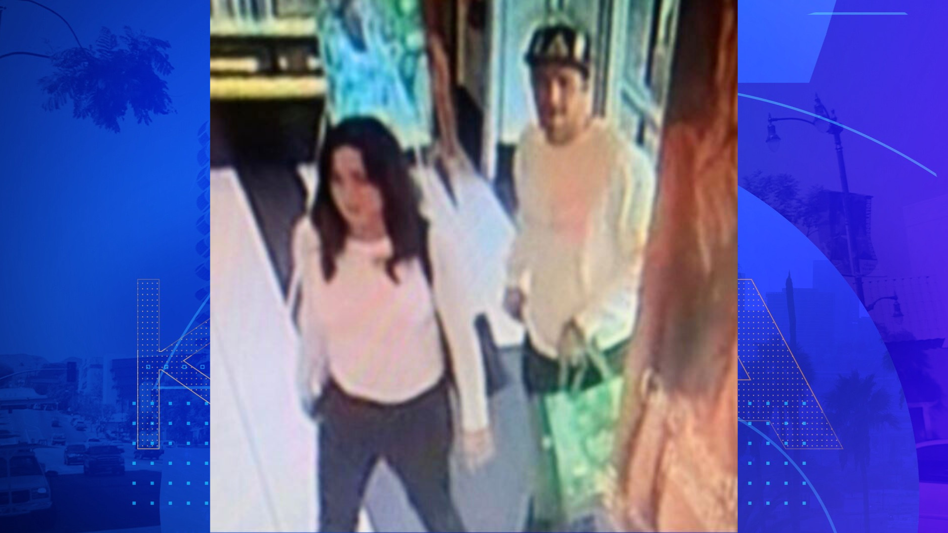 Two suspects accused of stealing thousands of dollars worth of beauty items from a Sephora in Irvine on Nov. 18, 2023. (Irvine Police Department)