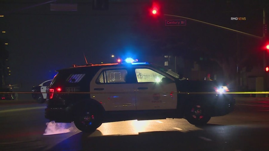 Man shot in front of church in South Los Angeles 